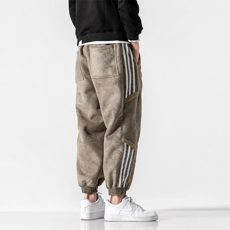 Hiphop Casual Harem Sweatpants - Street Pulse-Brown-XS-Nora Luxe