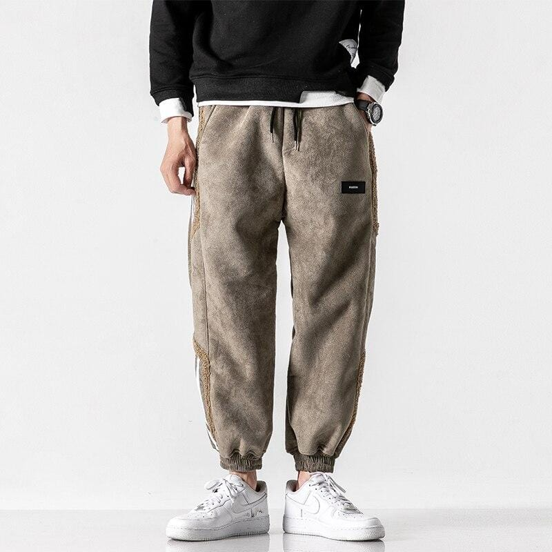 Hiphop Casual Harem Sweatpants - Street Pulse-Brown-XS-Nora Luxe