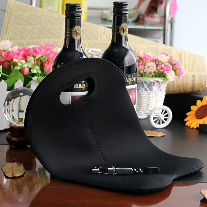 Insulated Dual-Bottle Wine Carrier – Buy 1, Get 1 FREE