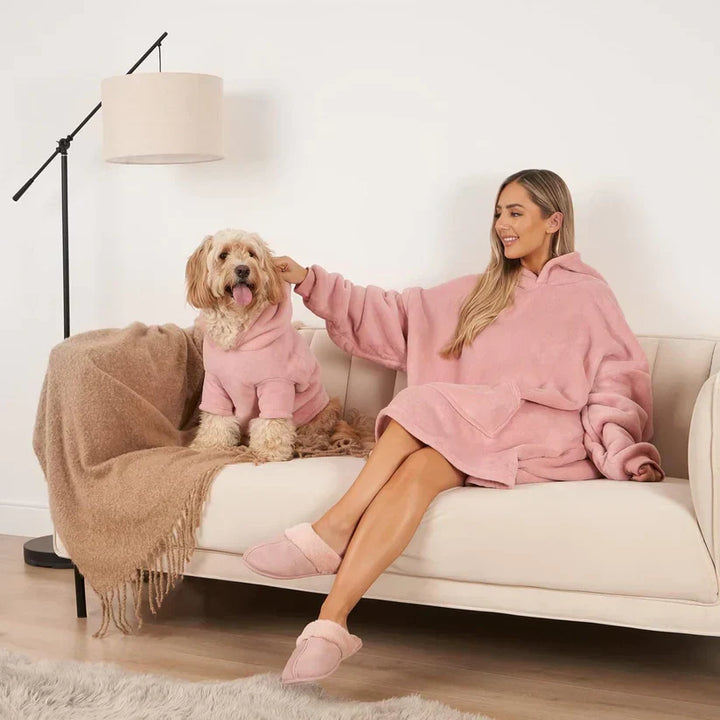 Hoodie Set for Bosses and Their Dogs - PawMatch-Small dog-Nora Luxe