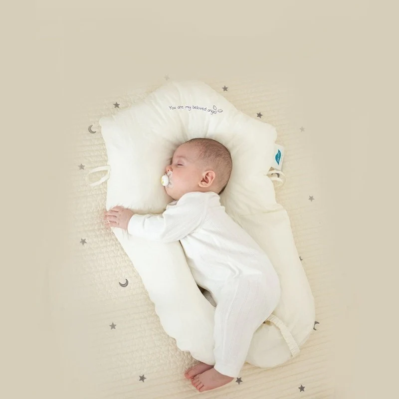 Hypoallergenic Baby Sleep Pillow - DreamNest-Nora Luxe