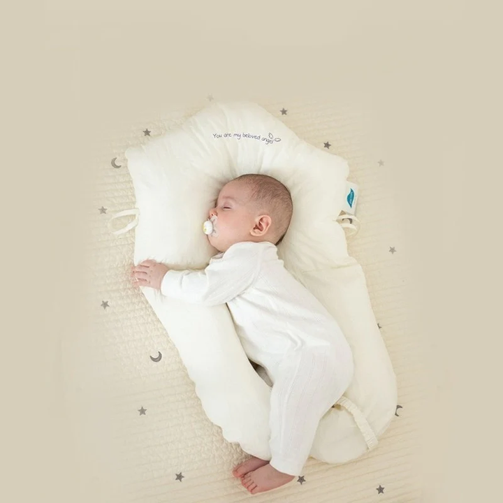 Hypoallergenic Baby Sleep Pillow - DreamNest-Nora Luxe