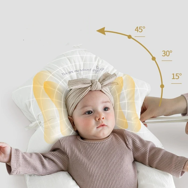 Hypoallergenic Baby Sleep Pillow - DreamNest-Nora Luxe