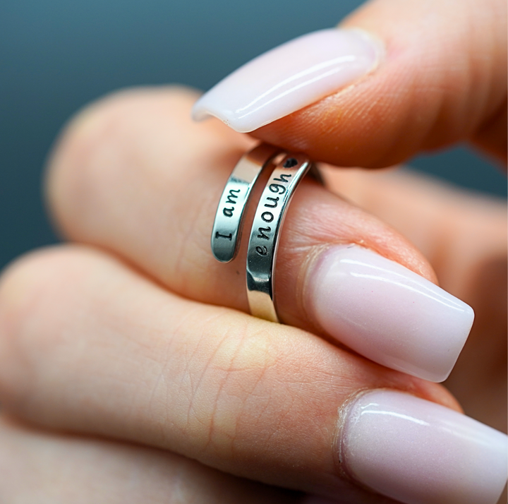 I Am Enough Ring - Sera-Nora Luxe
