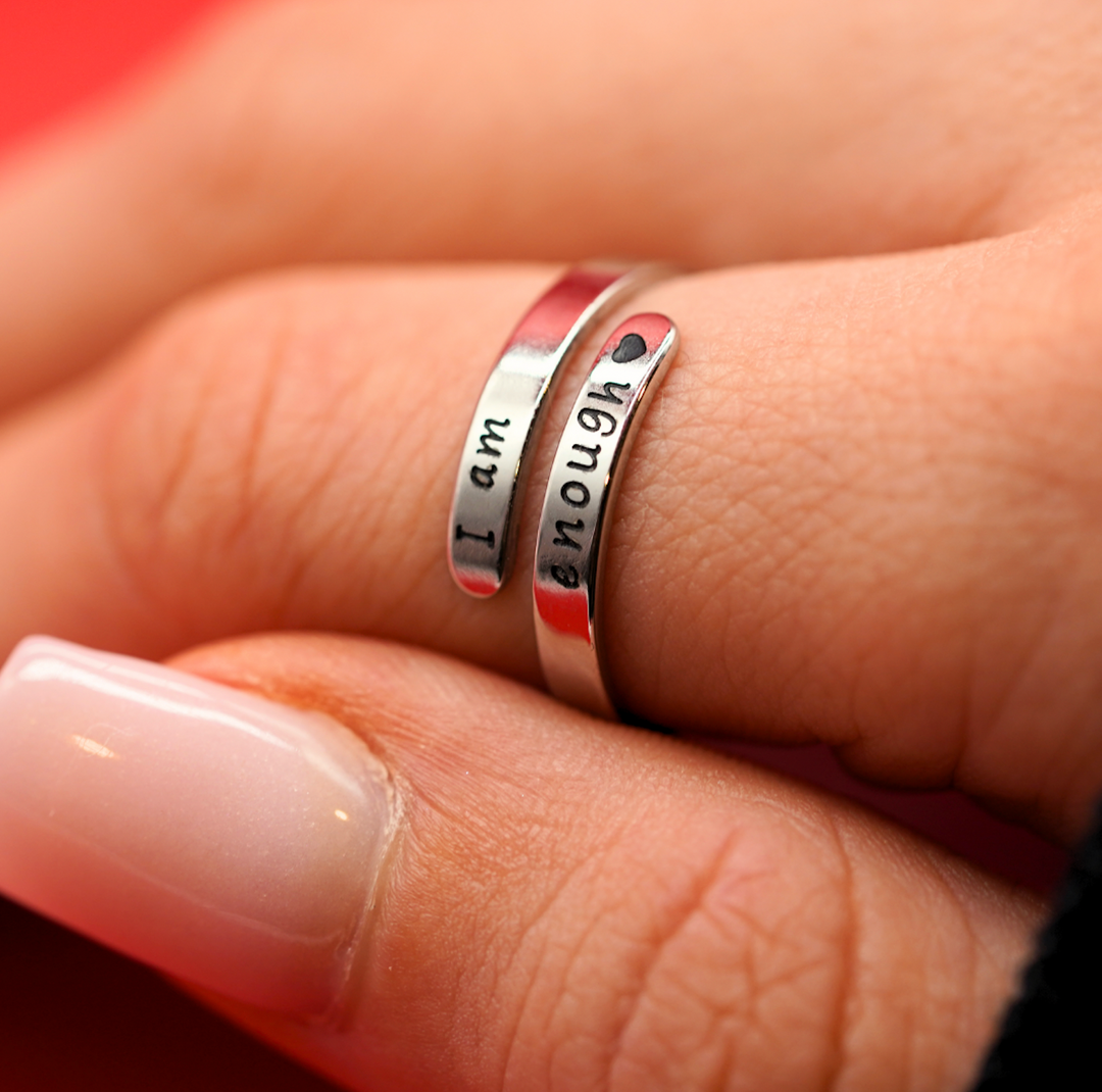 I Am Enough Ring - Sera-Nora Luxe