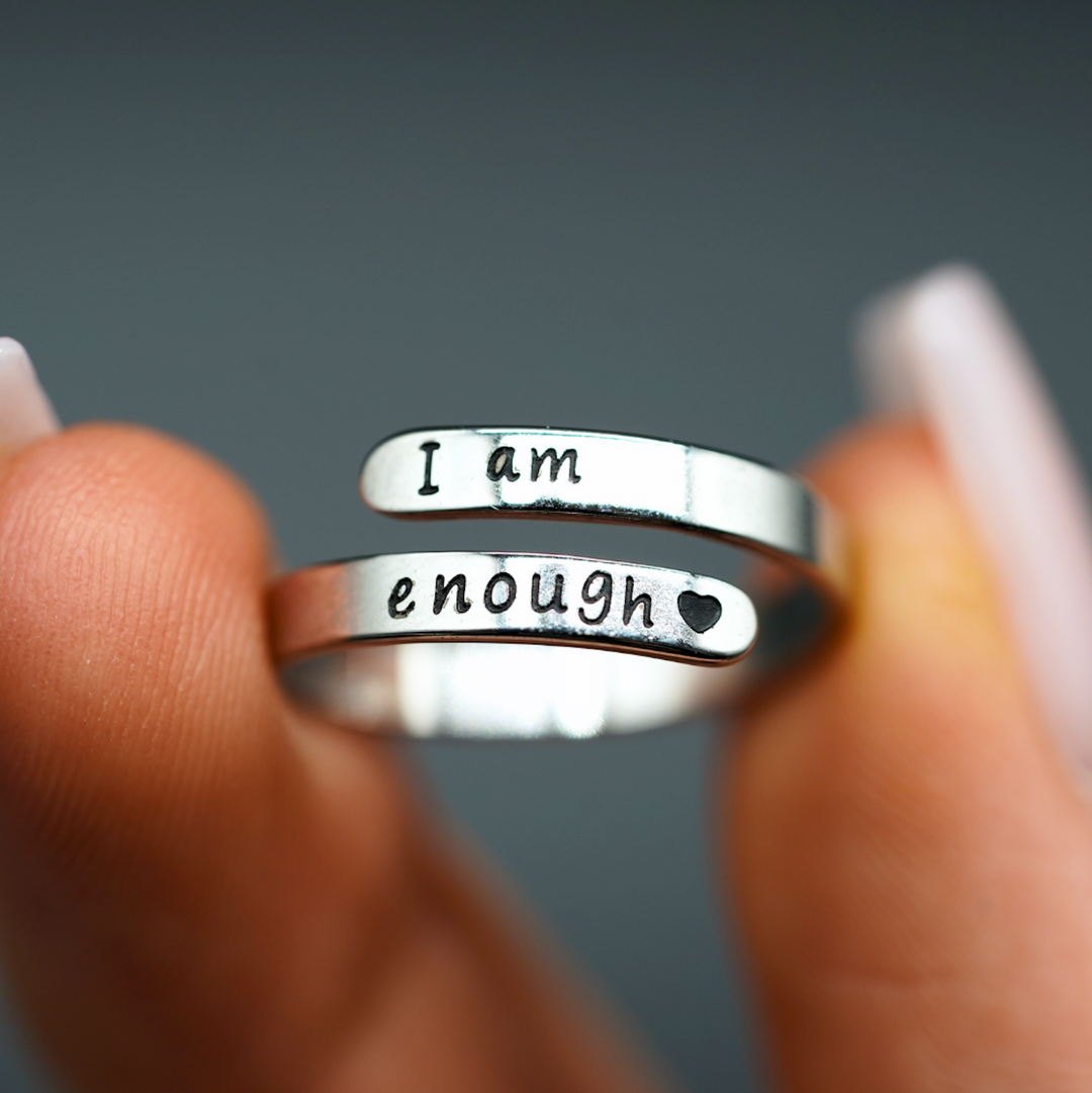 I Am Enough Ring - Sera-Nora Luxe