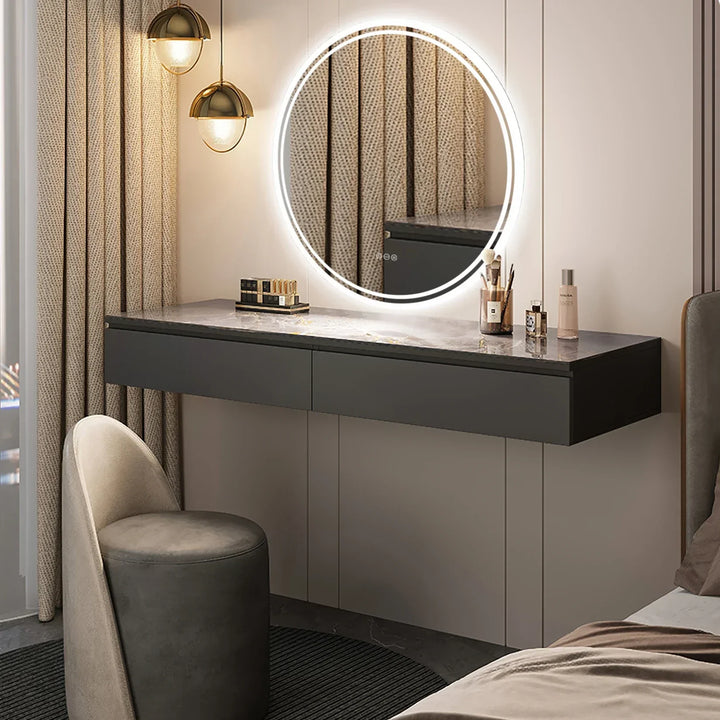 Illuminated Round Bathroom Mirror - LumiMirror-23.62 in-Nora Luxe