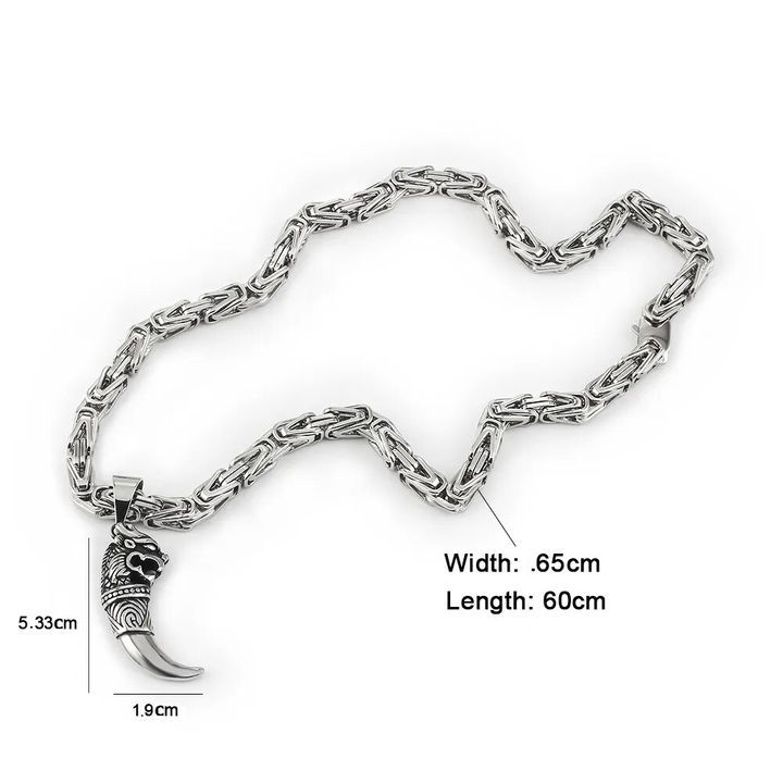 Imperial Byzantine Chain Necklace-45cm-Nora Luxe