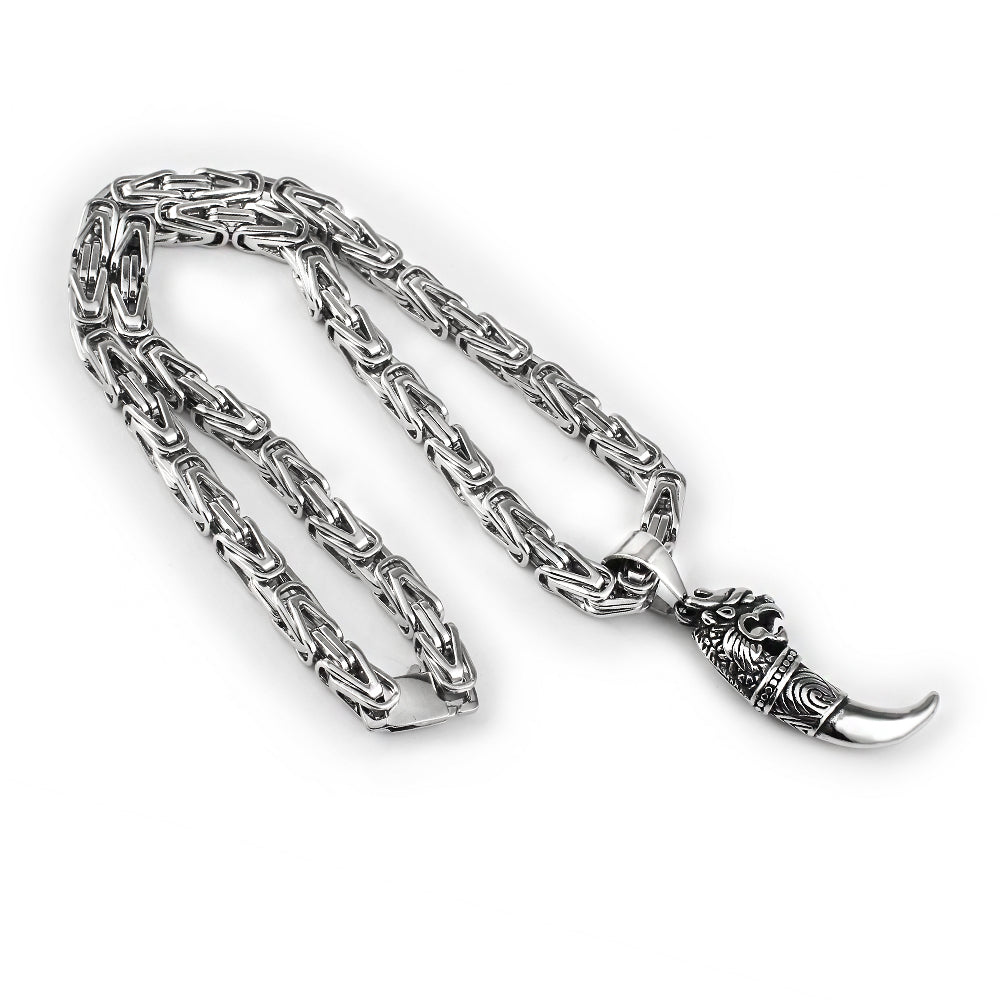 Imperial Byzantine Chain Necklace-45cm-Nora Luxe