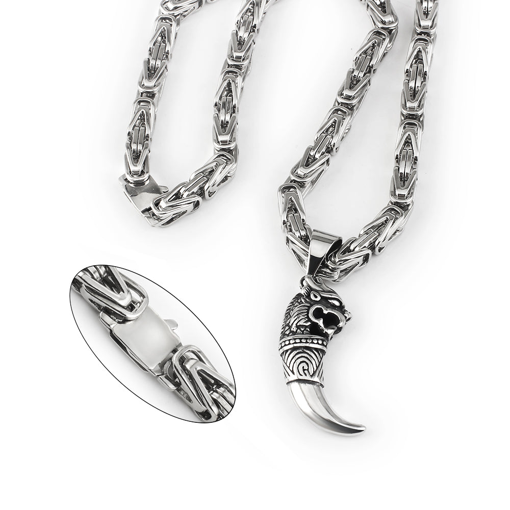 Imperial Byzantine Chain Necklace-45cm-Nora Luxe