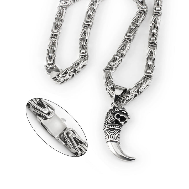 Imperial Byzantine Chain Necklace-45cm-Nora Luxe