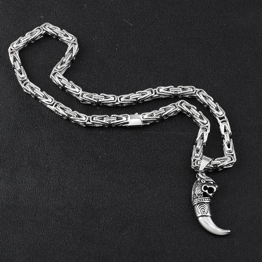 Imperial Byzantine Chain Necklace-45cm-Nora Luxe