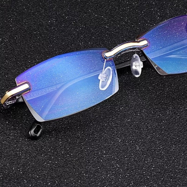 Indestructible Multifocal Reading Glasses (Buy 1 Get 1 Free) - SteadySight-Black 2x-+1.00-Nora Luxe