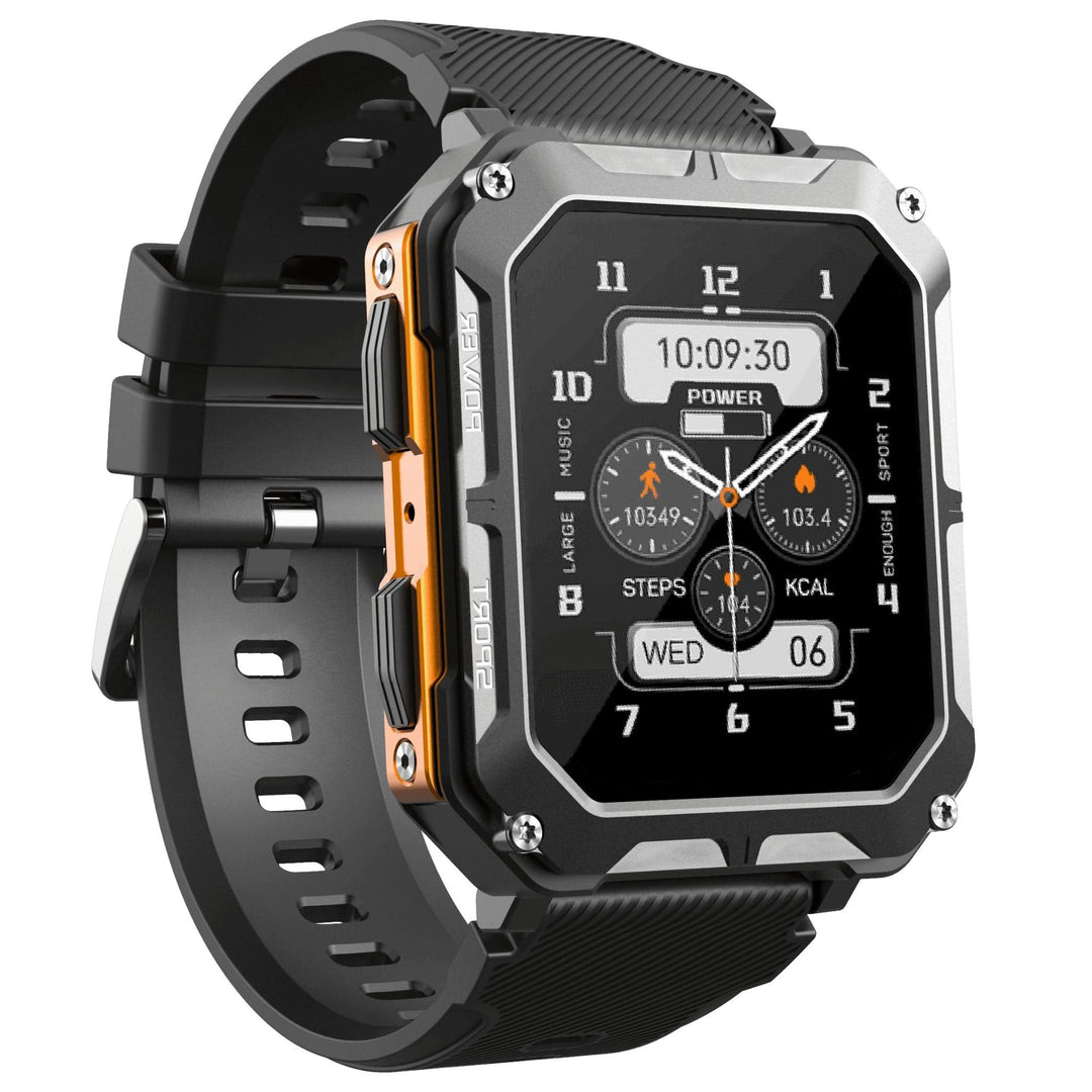 Indestructible Smartwatch - ArmorTime-Orange-Nora Luxe