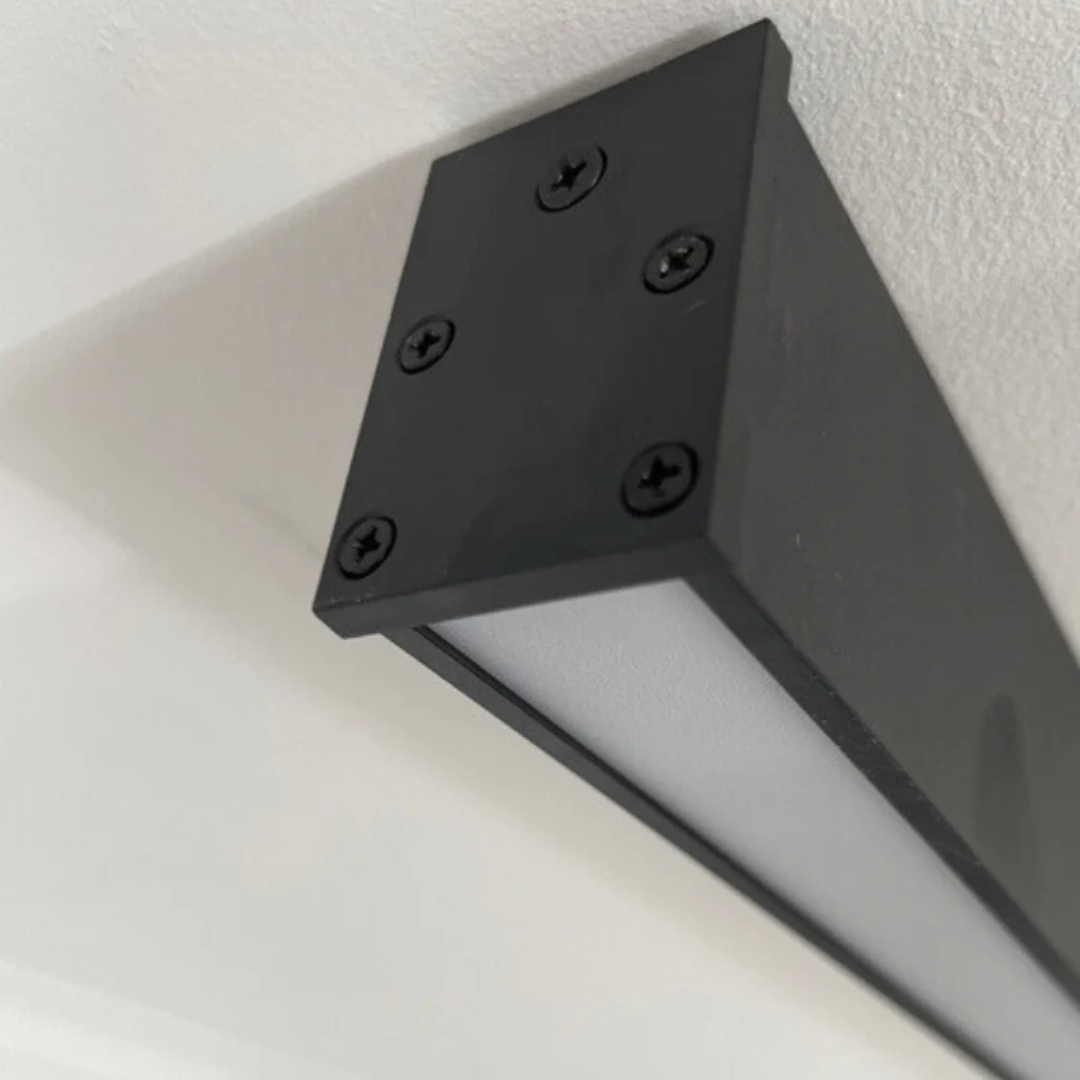 Industrial Linear LED Ceiling Light - Stratum-3 Color-23.62 inches-Nora Luxe
