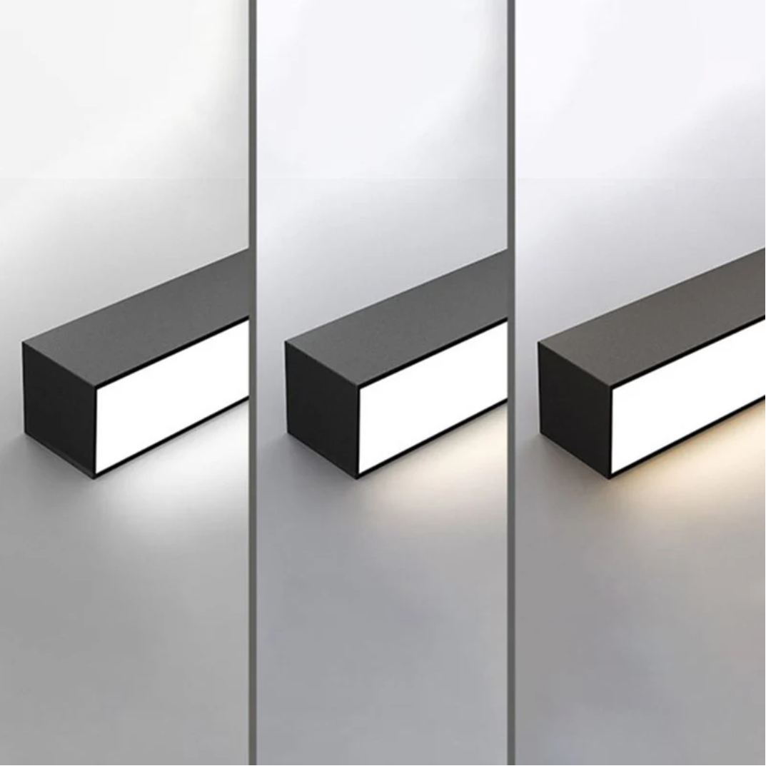 Industrial Linear LED Ceiling Light - Stratum-3 Color-23.62 inches-Nora Luxe