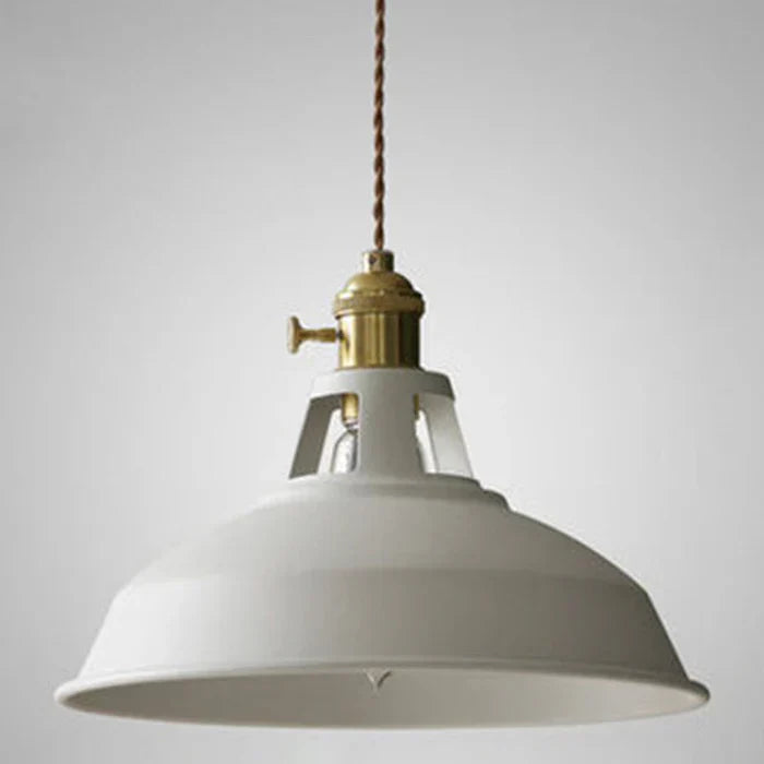 Industrial Retro Pendant Lamp - IronGlow-Gray-Nora Luxe