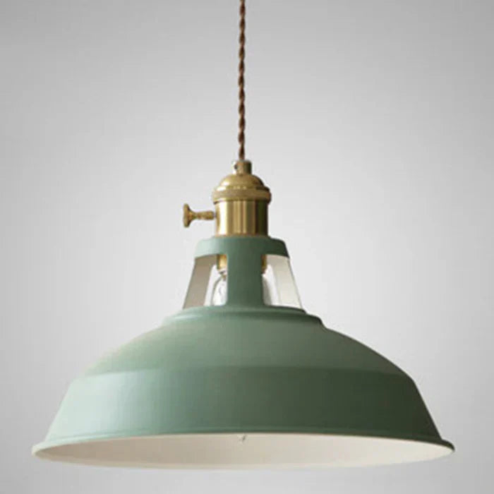 Industrial Retro Pendant Lamp - IronGlow-Gray-Nora Luxe