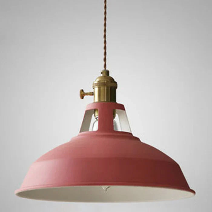 Industrial Retro Pendant Lamp - IronGlow-Gray-Nora Luxe