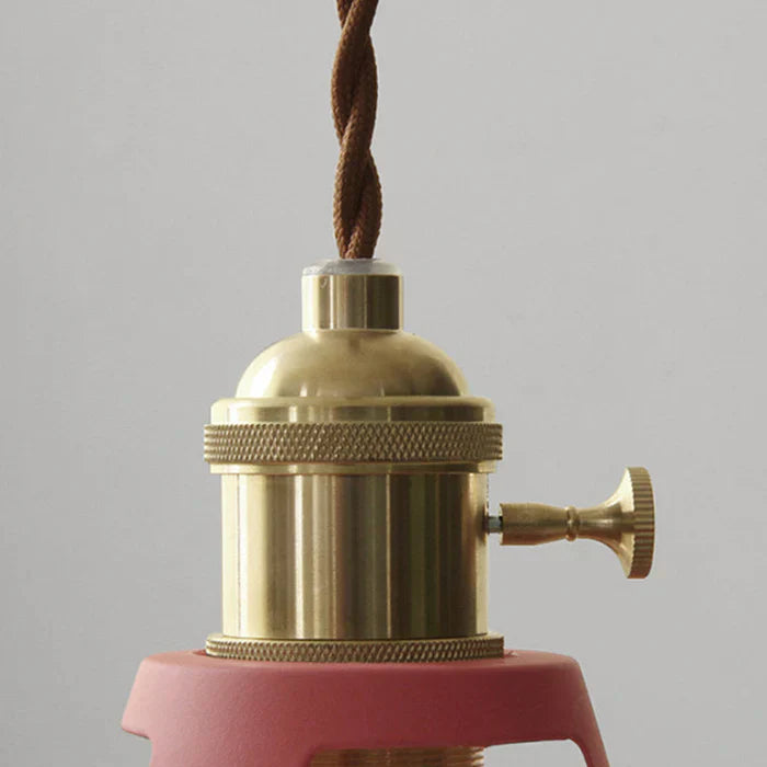 Industrial Retro Pendant Lamp - IronGlow-Gray-Nora Luxe