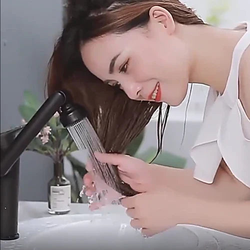 Innovative Bathroom Tap - TwistFlow-Black-Nora Luxe