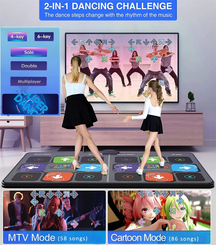 Interactive Dance Mat for Children - DanceFun-Nora Luxe