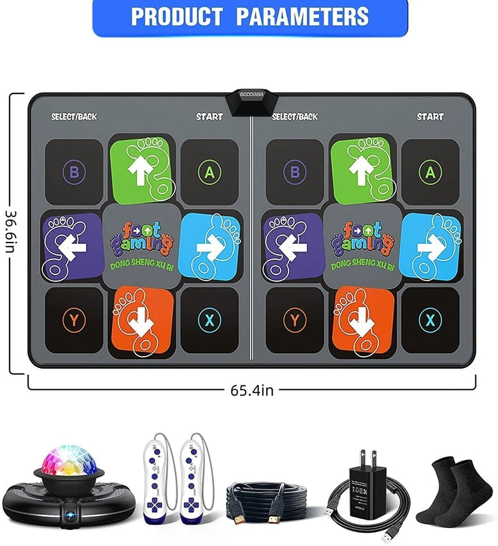 Interactive Dance Mat for Children - DanceFun-Nora Luxe