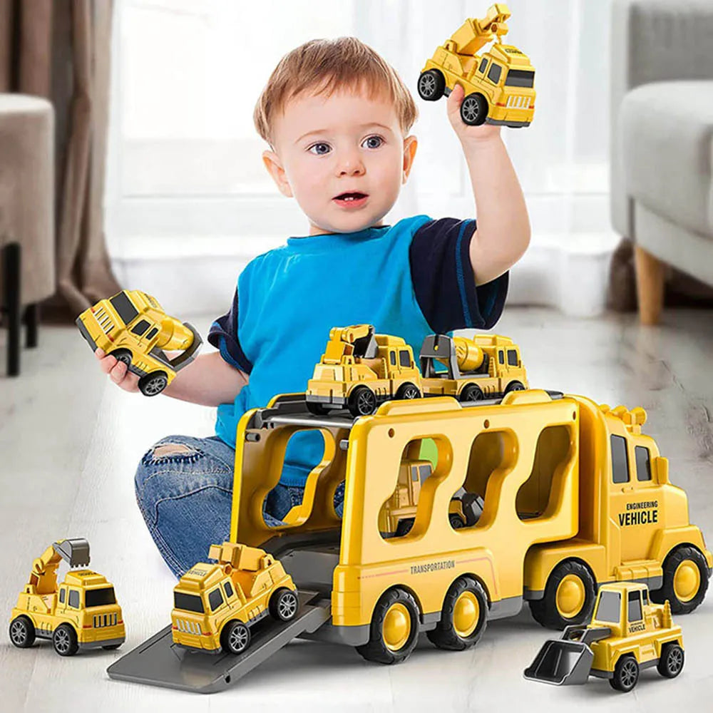 Interactive Truck with Light and Music - GlowRider-Yellow-Nora Luxe
