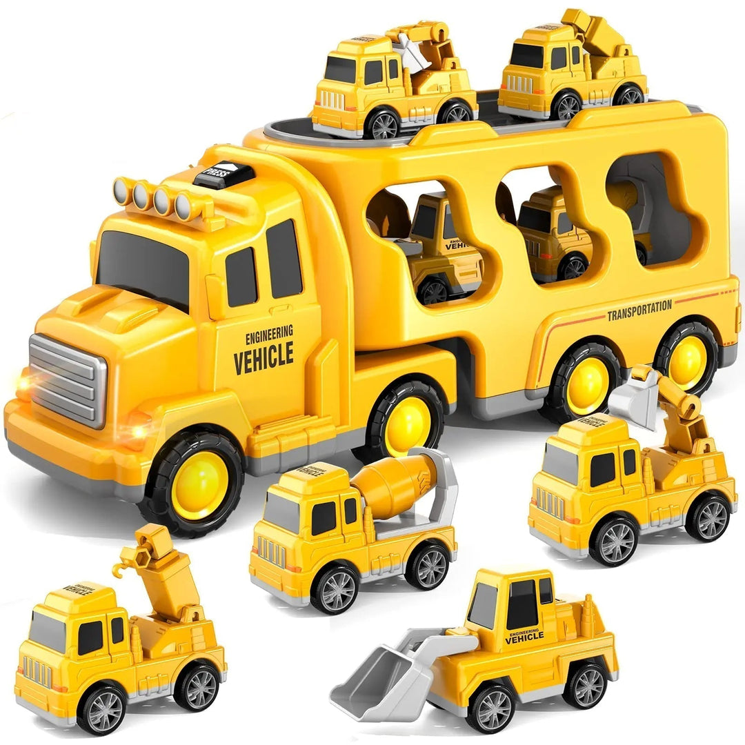 Interactive Truck with Light and Music - GlowRider-Yellow-Nora Luxe