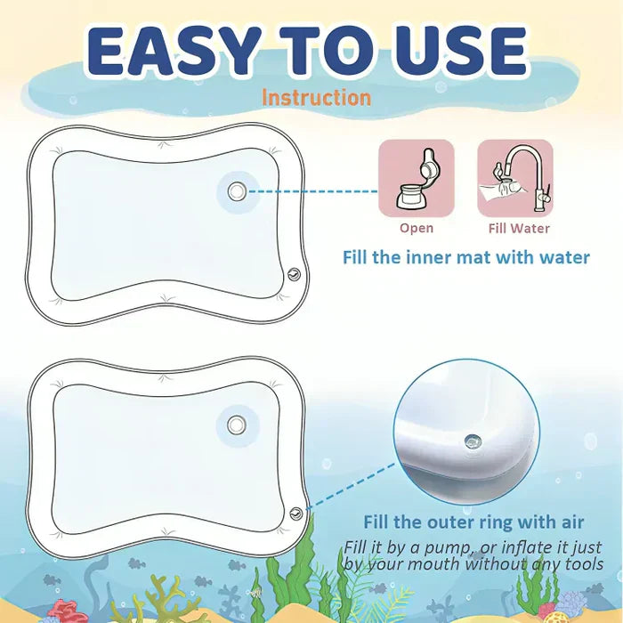 Interactive Water Play Mat for Cats - AquaPaws-Nora Luxe