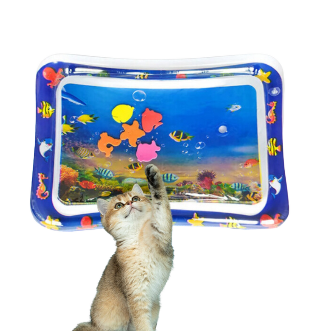 Interactive Water Play Mat for Cats - AquaPaws-Nora Luxe