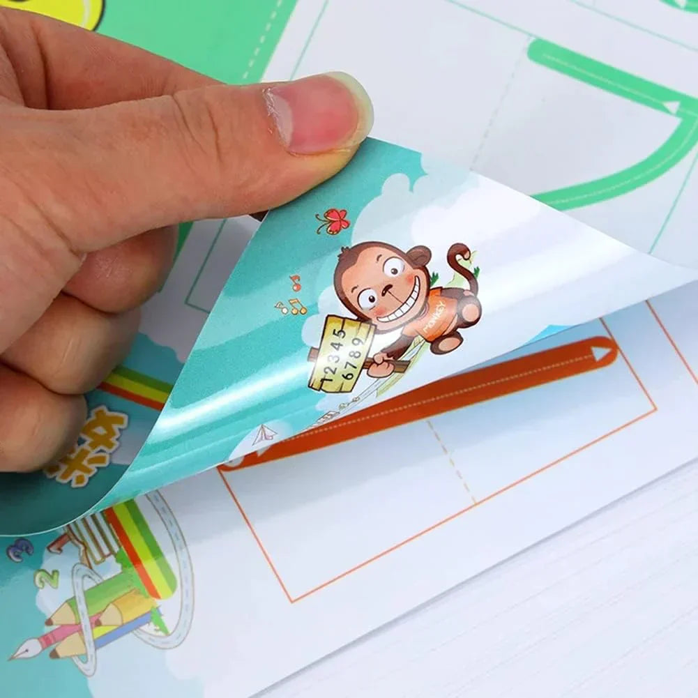 Interactive Writing Book – ScribbleBook-32 Pages-The Livary