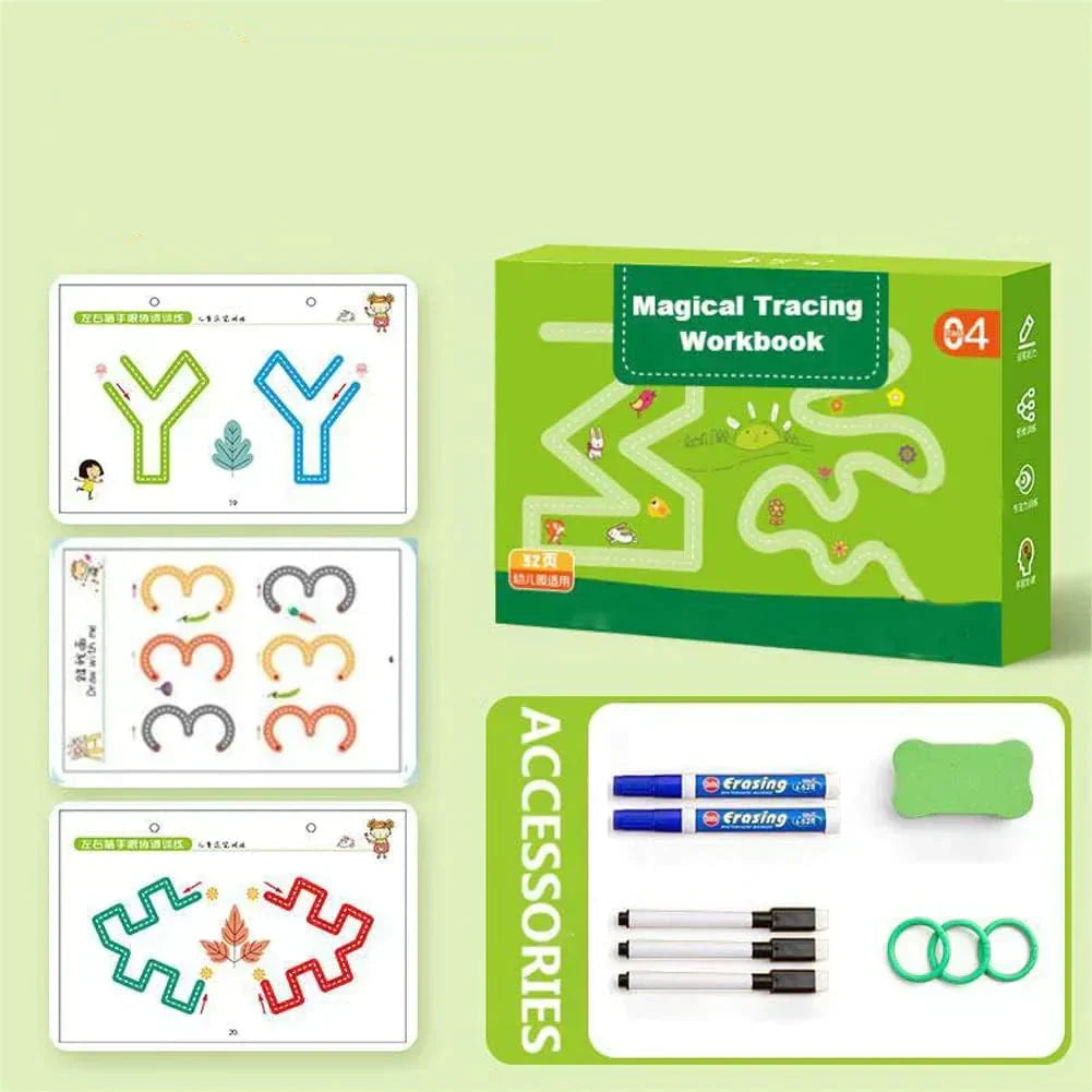 Interactive Writing Book – ScribbleBook-32 Pages-The Livary