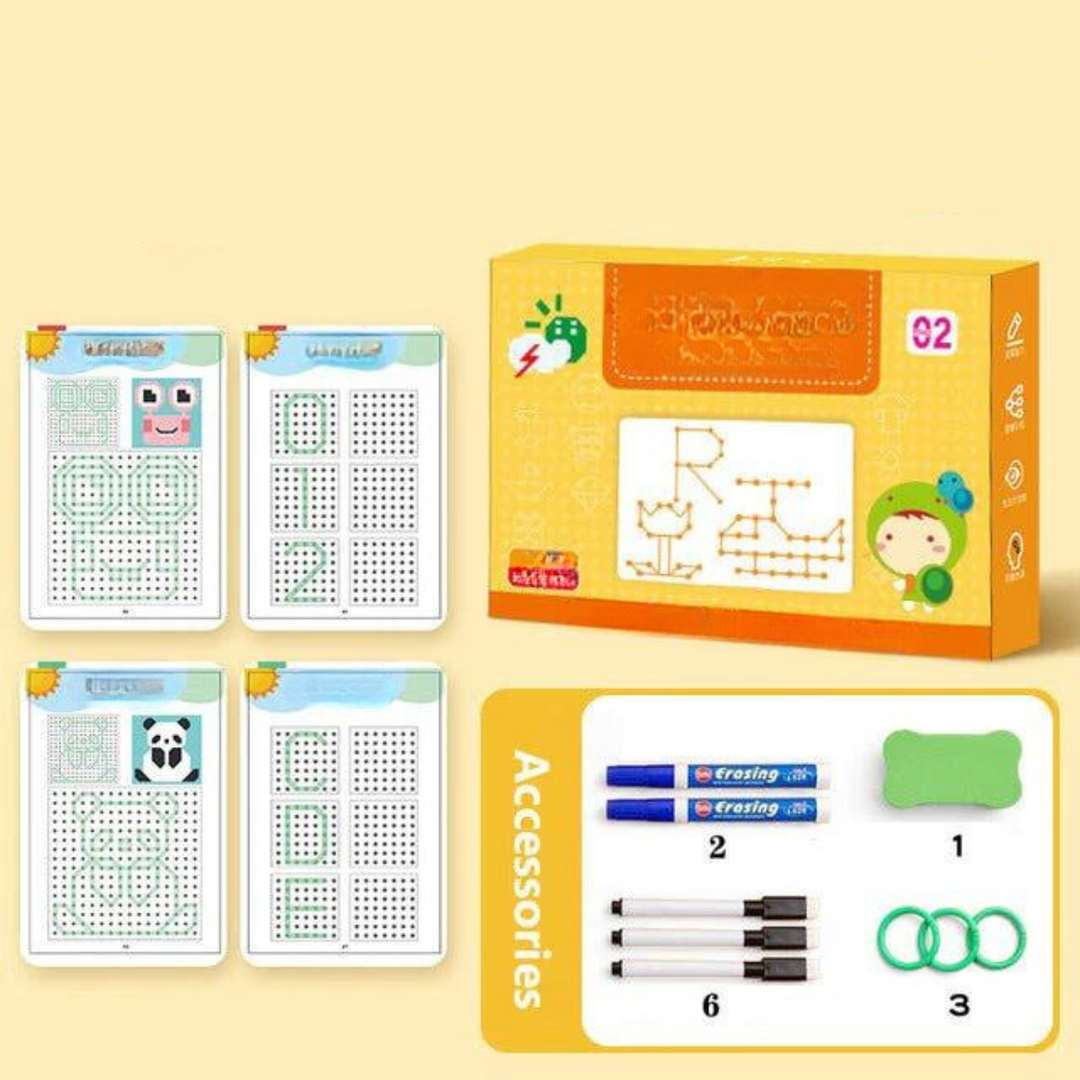 Interactive Writing Book – ScribbleBook-56 Pages-The Livary