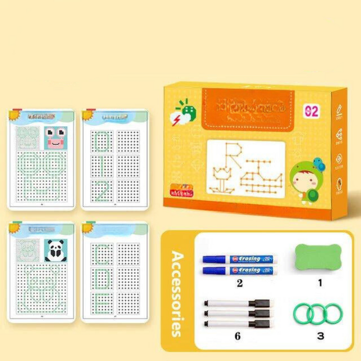 Interactive Writing Book – ScribbleBook-56 Pages-The Livary