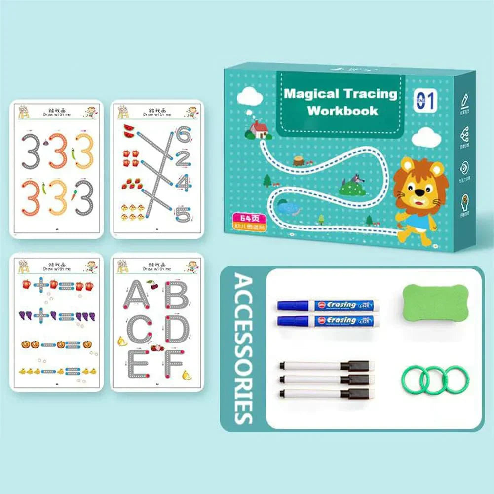 Interactive Writing Book – ScribbleBook-64 Pages-The Livary