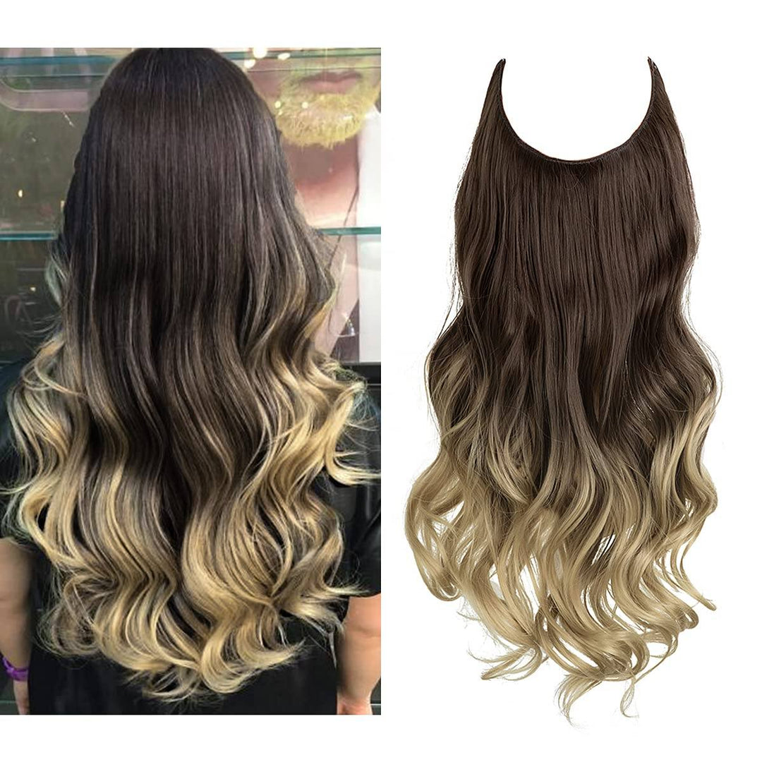 Invisible Hair Extensions - Veloura-Asblond with Platinum Blonde-35 CM-The Livary