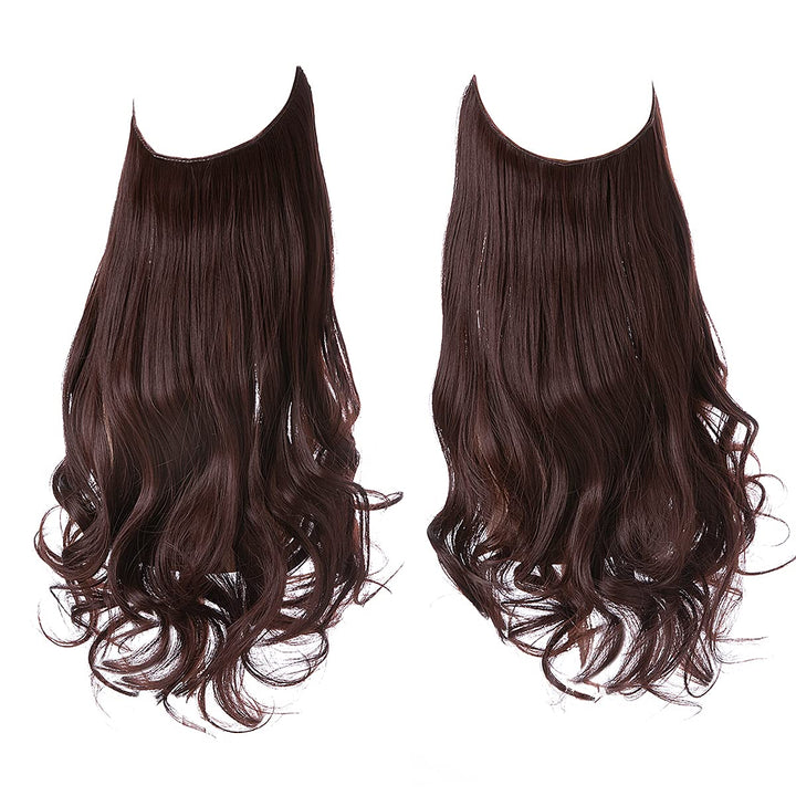 Invisible Hair Extensions - Veloura-Dark Chestnut Brown-35 CM-The Livary
