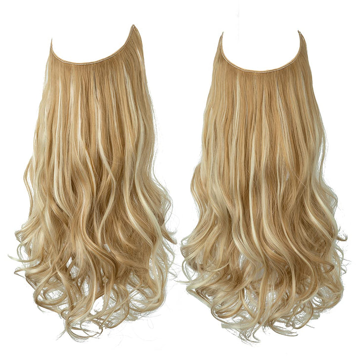 Invisible Hair Extensions - Veloura-Gold Blonde-35 CM-The Livary