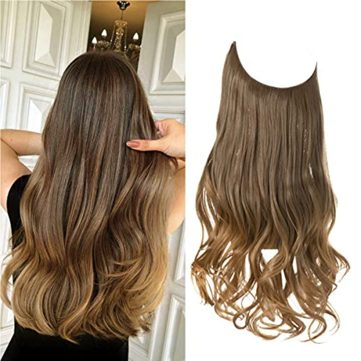 Invisible Hair Extensions - Veloura-Platinum Blonde-35 CM-The Livary