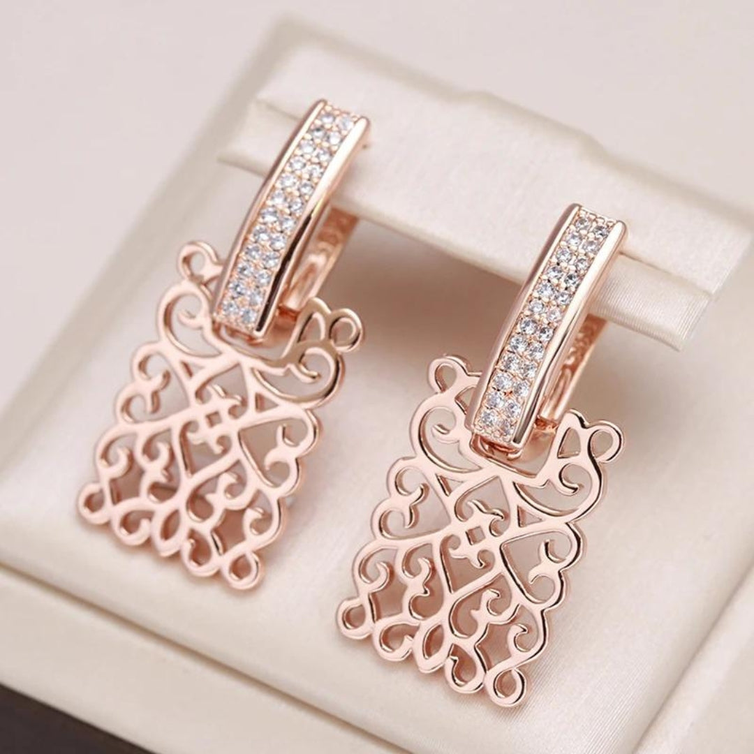 Ivy Zirconia Earrings - Rosalie-Nora Luxe