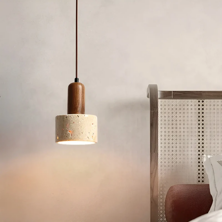 Japanese Design Wabi-Sabi Ceiling Lamp - TranquilGlow-Nora Luxe