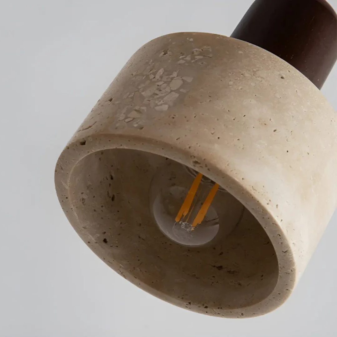 Japanese Design Wabi-Sabi Ceiling Lamp - TranquilGlow-Nora Luxe