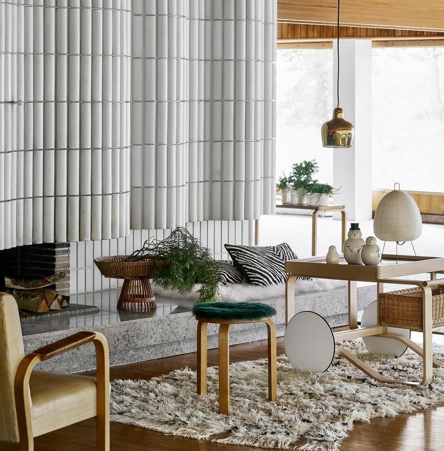 Japanese Paper Table Lamp - Yumi-11.02 inches × 18.50 inches-Nora Luxe