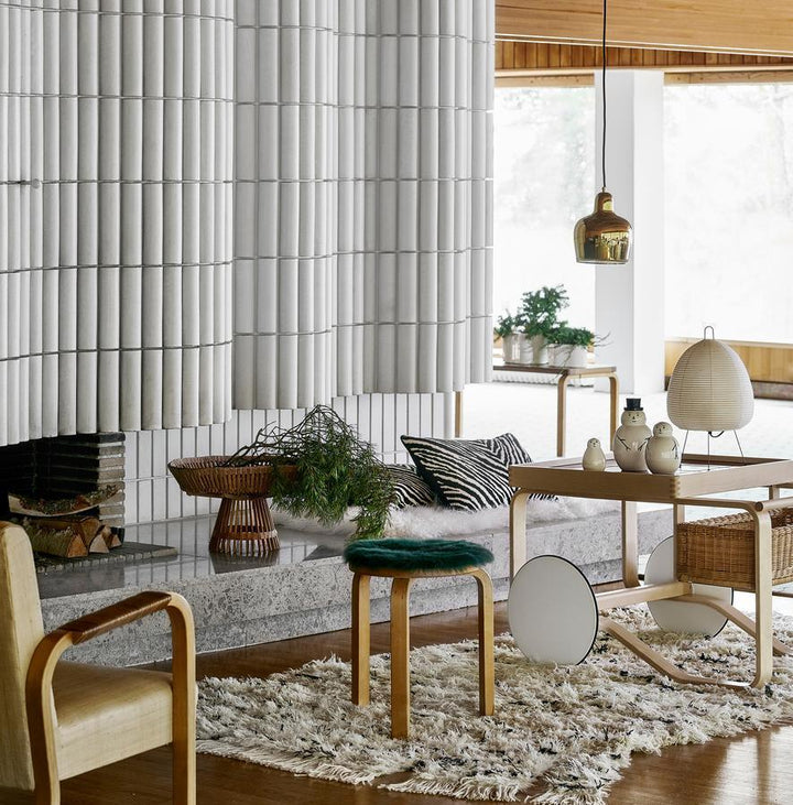 Japanese Paper Table Lamp - Yumi-11.02 inches × 18.50 inches-Nora Luxe