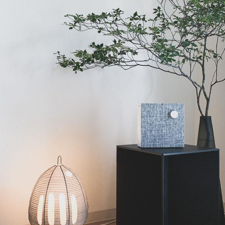 Japanese Paper Table Lamp - Yumi-11.02 inches × 18.50 inches-Nora Luxe