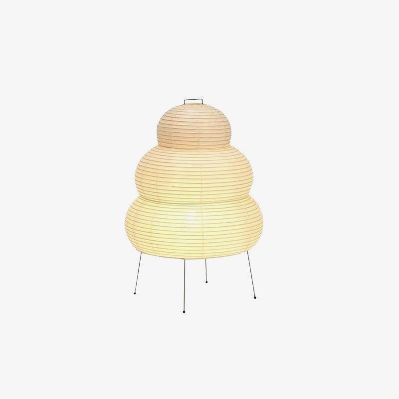 Japanese Paper Table Lamp - Yumi-11.02 inches × 18.50 inches-Nora Luxe