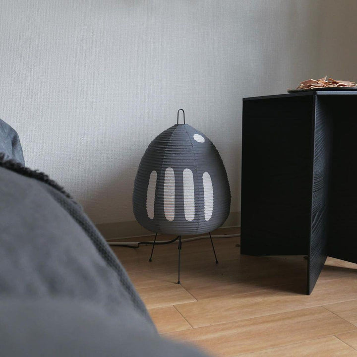 Japanese Paper Table Lamp - Yumi-11.02 inches × 18.50 inches-Nora Luxe
