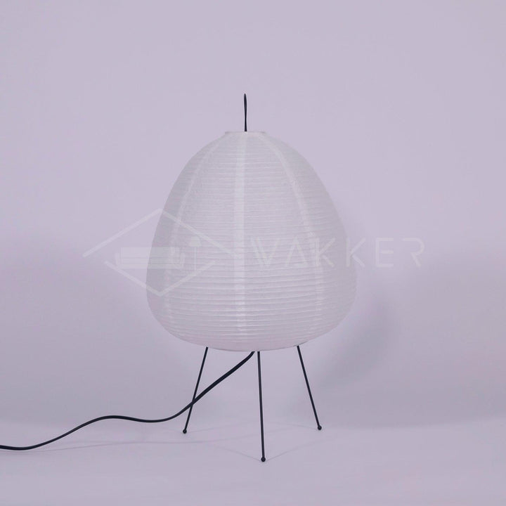 Japanese Paper Table Lamp - Yumi-11.02 inches × 18.50 inches-Nora Luxe