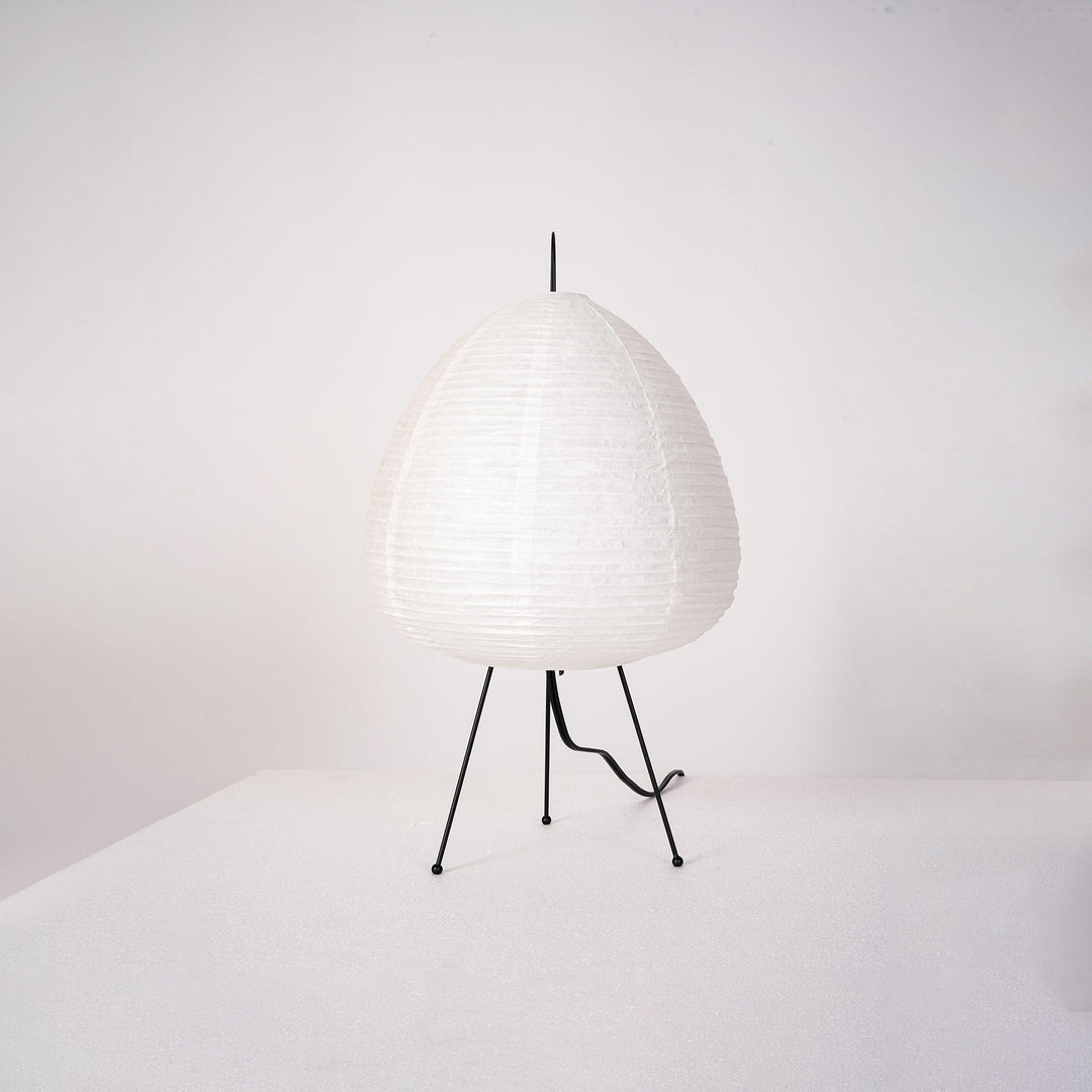 Japanese Paper Table Lamp - Yumi-11.02 inches × 18.50 inches-Nora Luxe